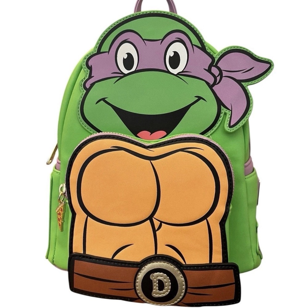 Loungefly Nickelodeon Teenage Mutant Ninja Turtles Donatello Cosplay Backpack